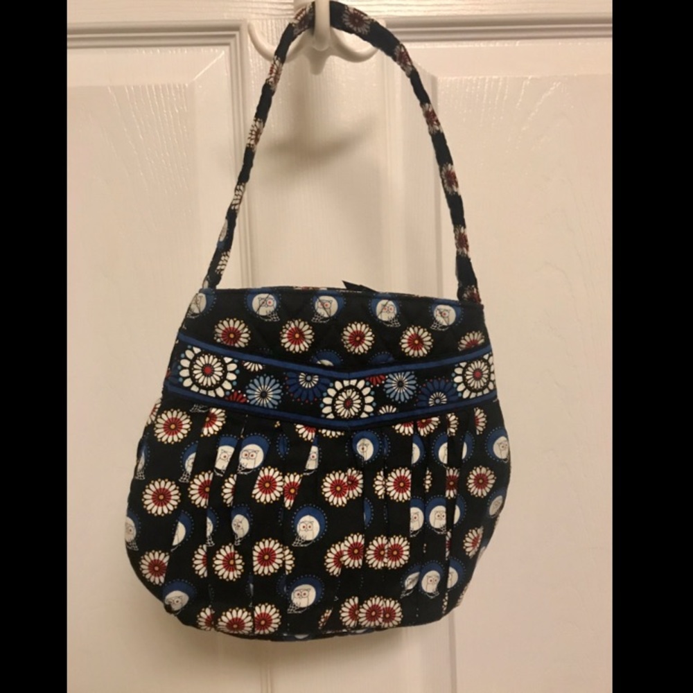 VERA BRADLEY Hannah purse in Night Owl print